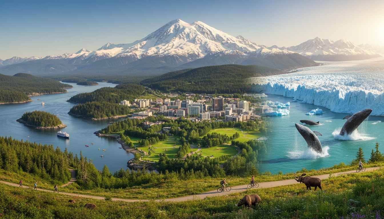 places to visit in alaska in summer