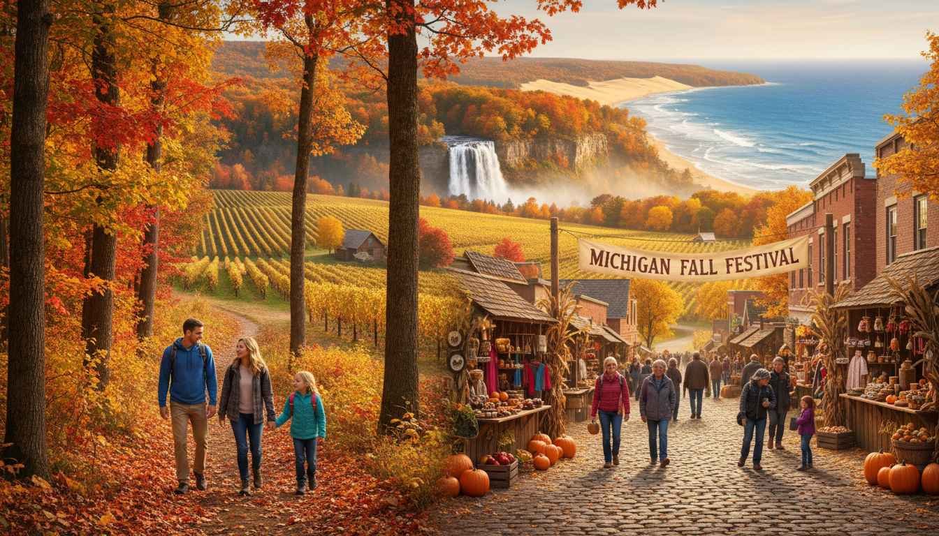 places to visit in fall in michigan