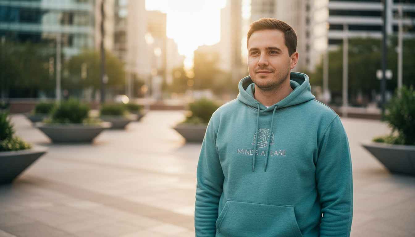 men's mental health hoodies