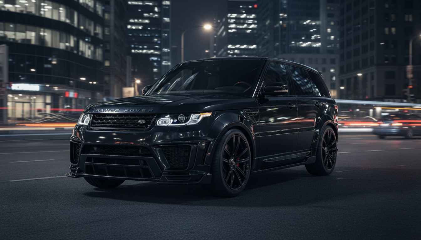 range rover sport with body kit